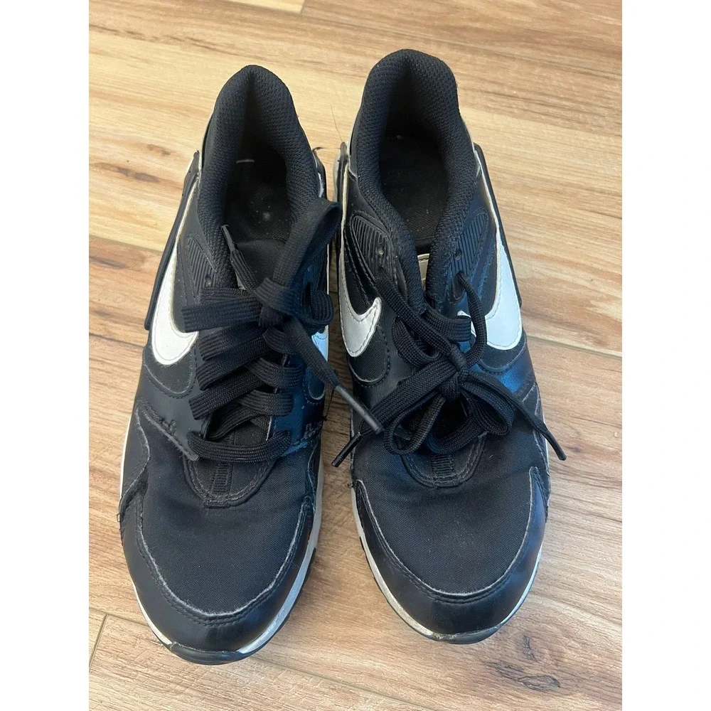 Nike‎ LD Victory Kids Boys 6 Sneakers Black White Athletic Running Shoes